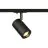 SLV Spot Sur Rail Spot Enola B Rail Monophasé Aluminium Noir | Convient pour 1x GU10 