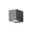 D'Lite Applique Murale Vrebos Aluminium Noir | IP54 - Convient Pour 1x GU10