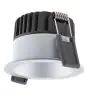 Ledvance Spot LED Foncélight Aluminium Argent 8W 680lm 36D - 930 Blanc Chaud | Diamètre 68mm - IP44 - Meilleur rendu des couleurs - Dimmable
