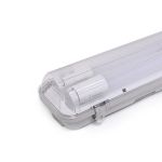 Noxion Réglette LED Étanche Boîtier Vide  Poseidon V2.0 incl. 2x Noxion Tube LED T8 Standard Output 22W 2x2300lm - 865 Lumière Du Jour | 150cm