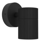 Eglo Applique Murale Tomelloso Extérieur Aluminium Noir | Convient pour GU10