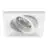 Noxion Encastré Spot D-Flex MR16 inclinable Blanc | Diamètre 70mm - GU10 Culot