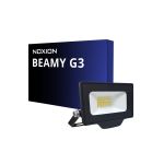 Noxion LED Floodlight Beamy G3.1 Zwart 10W 1100lm 100D - 840 Koel Wit | IP65 - Symmetrisch 