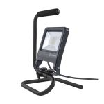 Ledvance LED Floodlight Bouwlamp S-Stand 20W 1700lm 120D - 840 Koel Wit | IP65 - Symmetrisch