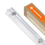 Ledvance LED Waterdichte Montagebalk Vochtbestendig Behuizing Performance | Geschikt Voor 1x120cm LED Buis