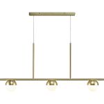 Nordlux Contina Pendelarmatuur Metaal 3-Spot Messing | Geschikt voor 3x G9