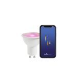 Nordlux Smart LED Spot GU10 PAR16 Helder 4.7W 380lm 100D - 822-865 Afstembaar Wit + RGB | Dimbaar