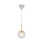 Nordlux Chisell 15 Pendelarmatuur Metaal en Glas Messing | Geschikt voor E14