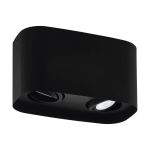 Eglo Plafond Spot Arenzano Staal Zwart 9.4W 690lm - 830 Warm Wit | Dimbaar - Geschikt voor GU10