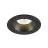 SLV New Tria 68 Spot Aluminium Zwart Rond 8.3W 500lm 38D - 930 Warm Wit | Zaagmaat 68mm -  Beste Kleurweergave - Dimbaar 