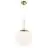 Nordlux Grant Pendelarmatuur Glas Goud | Geschikt voor E27