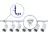 Bright Choice Complete Set 1-Fase Rail L 1 x 2 Meter Wit | incl. 7x Spot + GU10 2700K 3W Dimbaar + Eindkap, Voedingsconnector en L -Verbindingsstuk