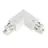 3 Fase Hoek Connector 90d V Aarde Intern - Wit