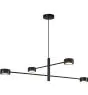 Nordlux LED Pendelarmatuur Clyde Zwart 20W 350lm 120D - 827 Zeer Warm Wit | 3-staps Dimbaar