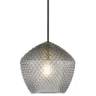 Nordlux Orbiform Pendelarmatuur Glas Grijs | Geschikt voor 1x E27