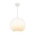 DFTP by Nordlux Navone 20 Pendelarmatuur Glas en Metaal Wit | Geschikt voor E27